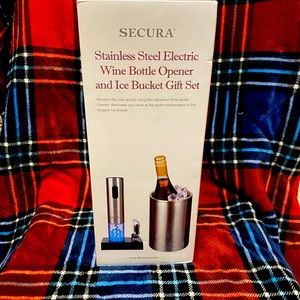 Secura stainless Steel Electric Wine Bottle Opener